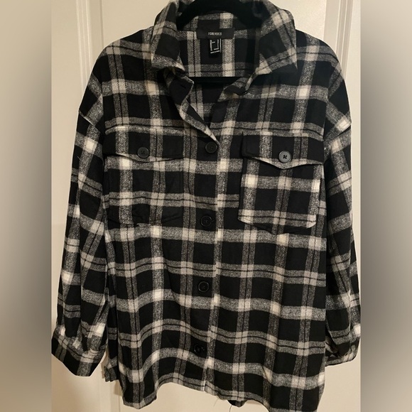 FOREVER 21 shacket NWOT - Picture 1 of 4